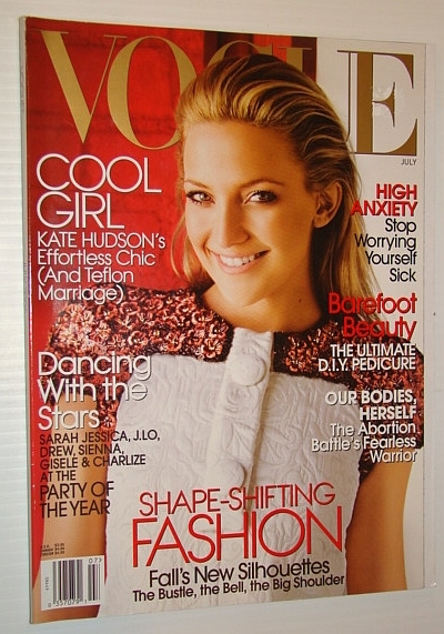 Vogue Magazine (US), July 2006 - Kate Hudson Cover Photo