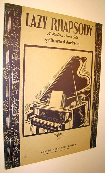 Lazy Rhapsody - A Modern Piano Solo - Sheet Music