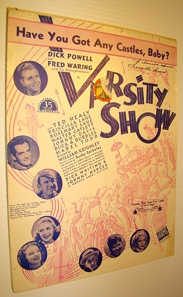 Have You Got Any Castles, Baby? - Sheet Music for …