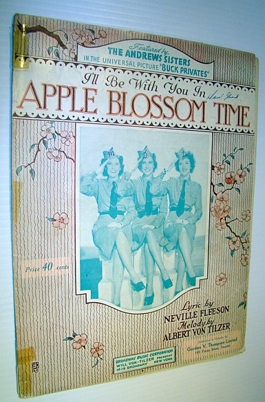 I'll Be With You in Apple Blossom Time - Sheet …