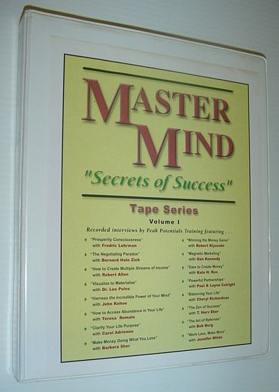 MasterMind (Master Mind) "Secrets of Success" Tape Series, Volume I: …