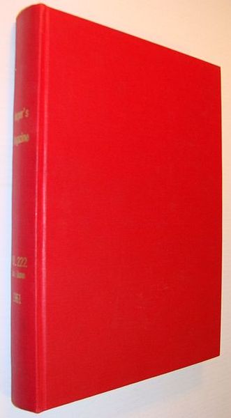 Harpers Magazine Bound Issues: January 1961 Through June 1961