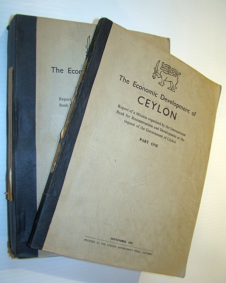 The Economic Development of Ceylon - Report of a Mission …