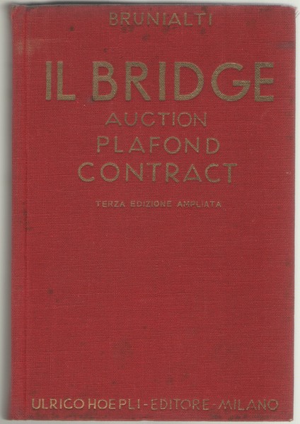Manuali Hoepli – Il Bridge Auction – Plafond – Contract. …