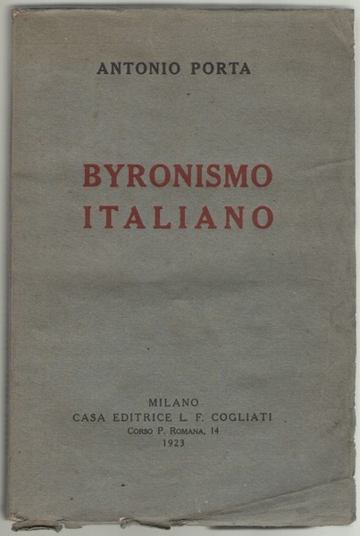 Byronismo italiano
