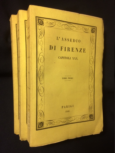 L'assedio di Firenze. Capitoli XXX.