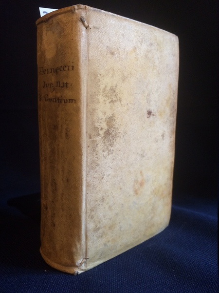 JO. GOTTL. HEINECCII (…) ELEMENTA JURIS NATURAE, ET GENTIUM, Commoda …
