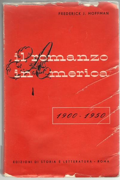 Il romanzo in America 1900-1950.