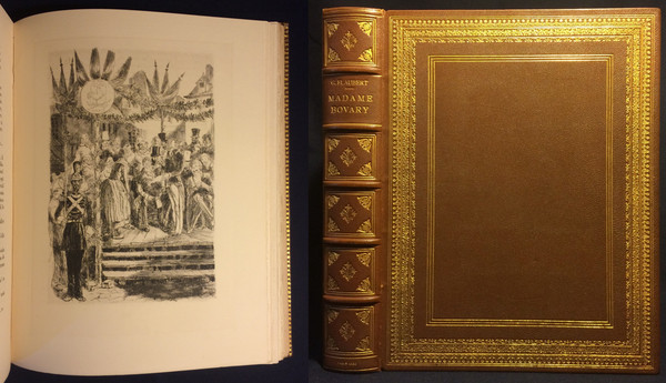 Madame Bovary. Moeurs de Province. Eaux-fortes de Ch. Huard.
