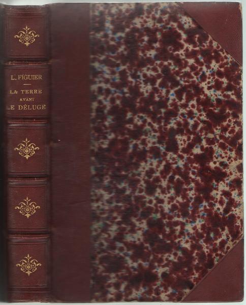LA TERRE AVANT LE DÉLUGE PARLOUIS FIGUIER ouvrage contenant 26 …