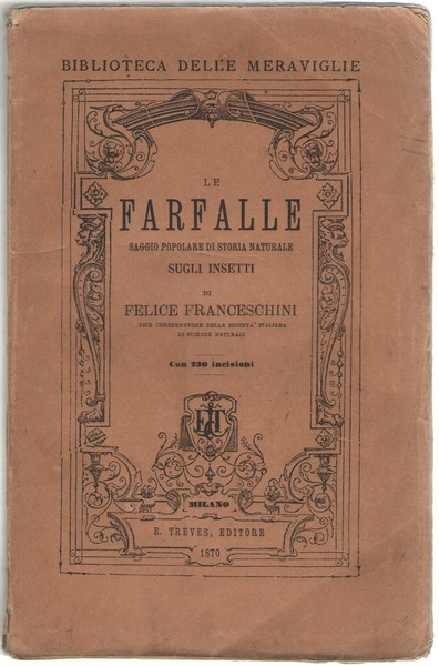 Le Farfalle Saggio popolare di storia naturale sugli insetti di …