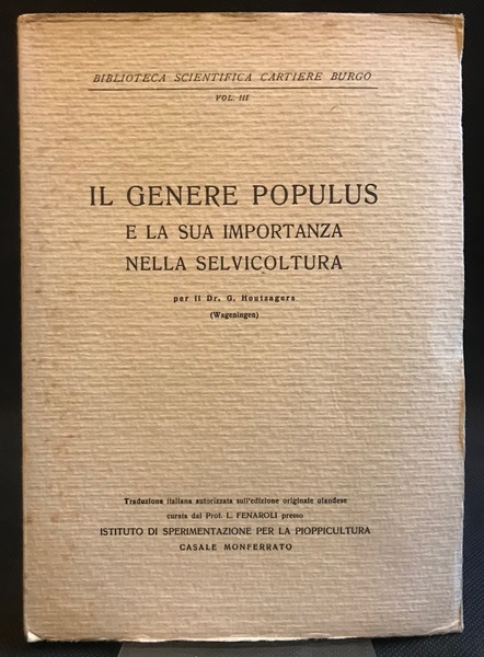 Il genere Populus e la sua importanza nella selvicoltura. Biblioteca …
