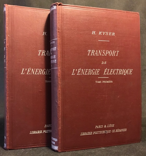 Transport de l'Énergie Électrique (…) TOME PREMIER: Les moteurs les …