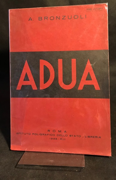 Adua. Prima ristampa.