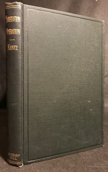 SUBSTATION OPERATION. First Edition.