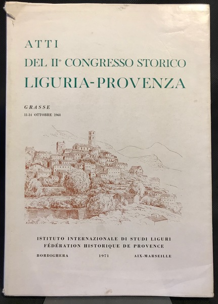 Istituto Internazionale di Studi Liguri – Fédération Historique de Provence …