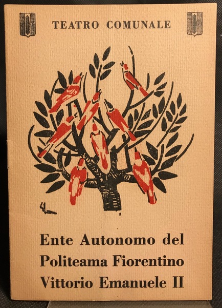 TEATRO COMUNALE REGIO POLITEAMA FIORENTINO VITTORIO EMANUELE II. Domenica 7 …