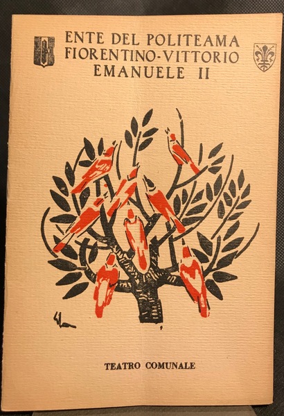 TEATRO COMUNALE REGIO POLITEAMA FIORENTINO VITTORIO EMANUELE II. Domenica 13 …