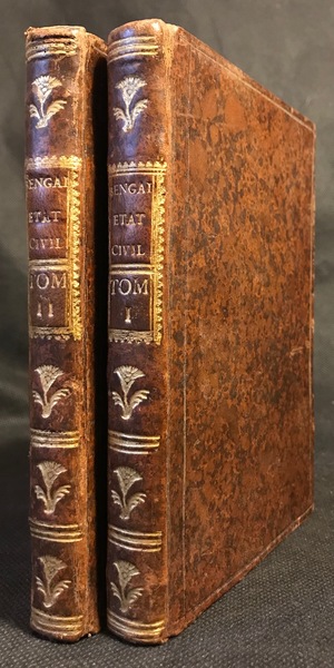ÉTAT CIVIL, POLITIQUE ET COMMERÇANT DU BENGALE, OU Histoire des …