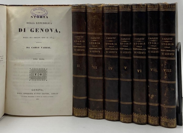 STORIA DELLA REPUBBLICA DI GENOVA, DALLA SUA ORIGINE SINO AL …