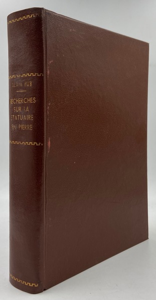 RECHERCHES SUR LA STATUAIRE EN PIERRE ÉTRUSQUE ARCHAÏQUE.