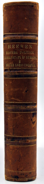 MANUALE STORICO DEL SISTEMA POLITICO DEGLI STATI D'EUROPA E DELLE …