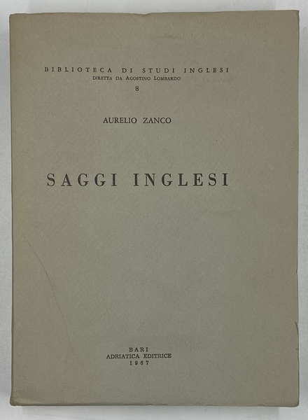 Saggi inglesi.