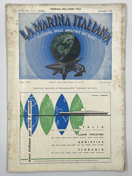 La Marina Italiana. Rassegna delle Industrie del Mare. Anno LVIII …