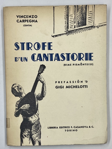 STROFE D’UN CANSTASTORIE. (Rime Piemônteise).