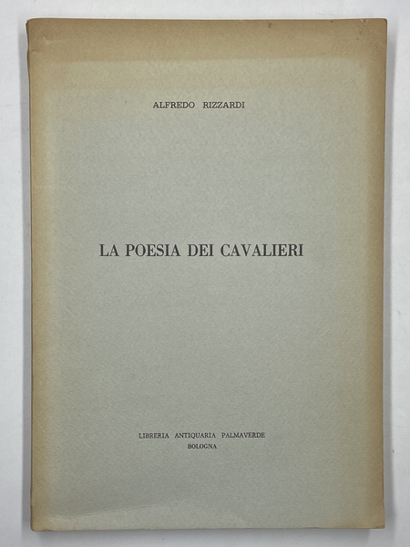 La poesia dei cavalieri.