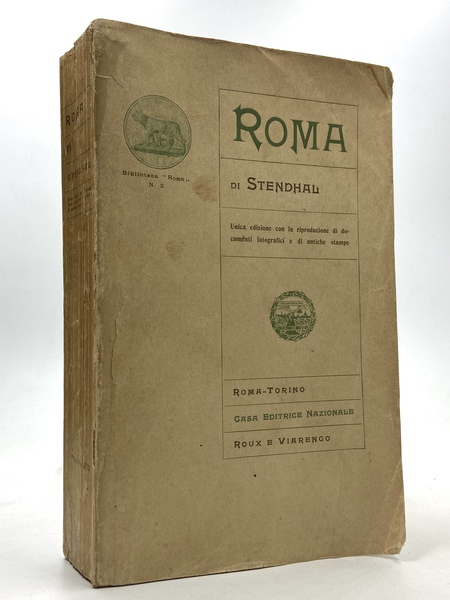 ROMA di STENDHAL. Prima edizione illustrata nelle persone, nei luoghi, …