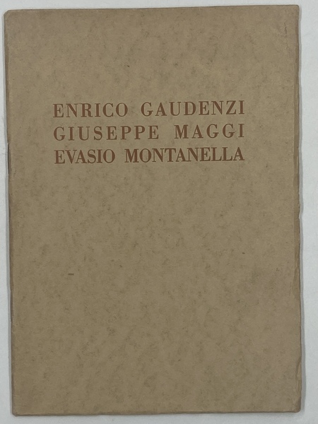 GALLERIA PESARO - MILANO. MOSTRA DELLE OPERE DI ENRICO GAUDENZI, …