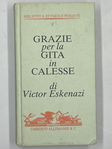 Grazie per la gita in calesse.