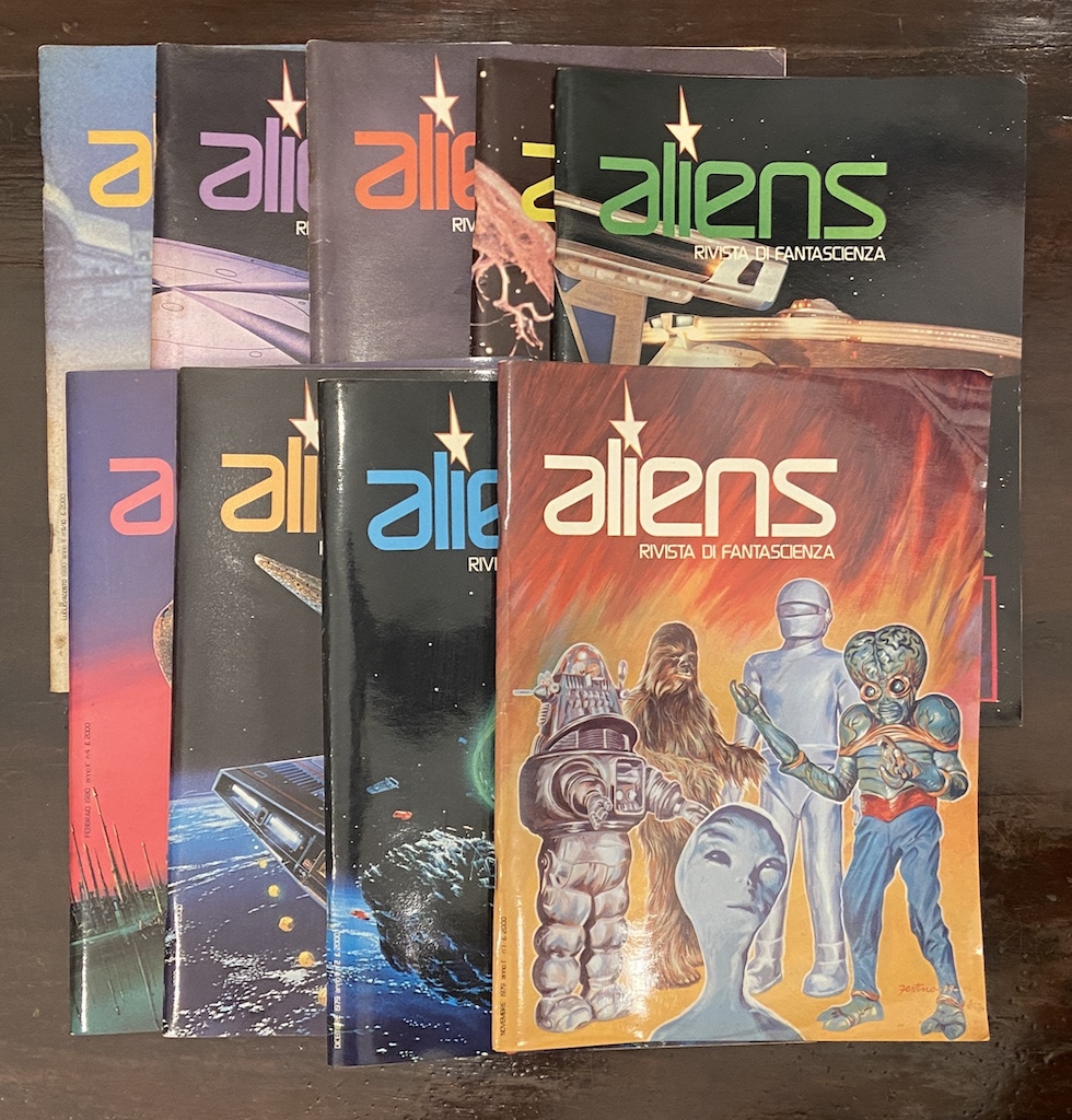 Aliens. Rivista di fantascienza. Novembre 1979 Anno I n. 1 …