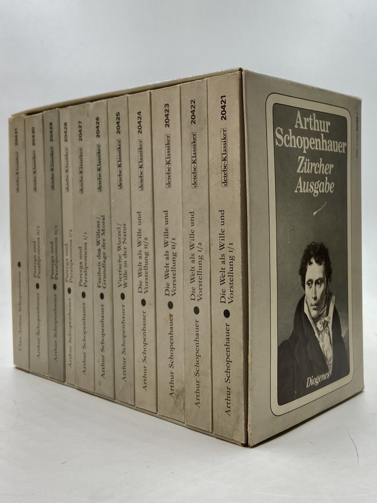 Arthur Schopenhauer. Zürcher Ausgabe: Werke in zehn Bänden. [11 volumi …