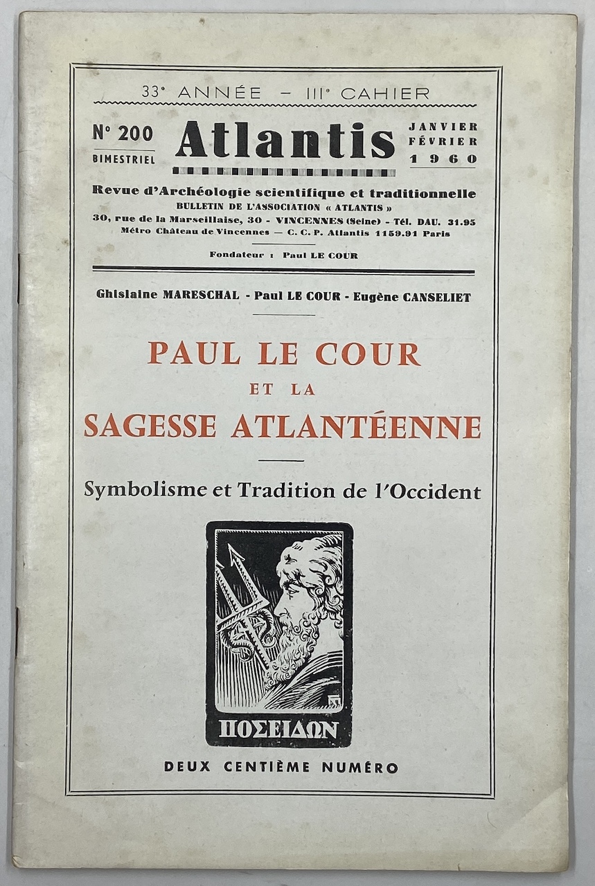 ATLANTIS. Revue illustrée d’archéologie scientifique et traditionnelle. N° 200 Janvier …