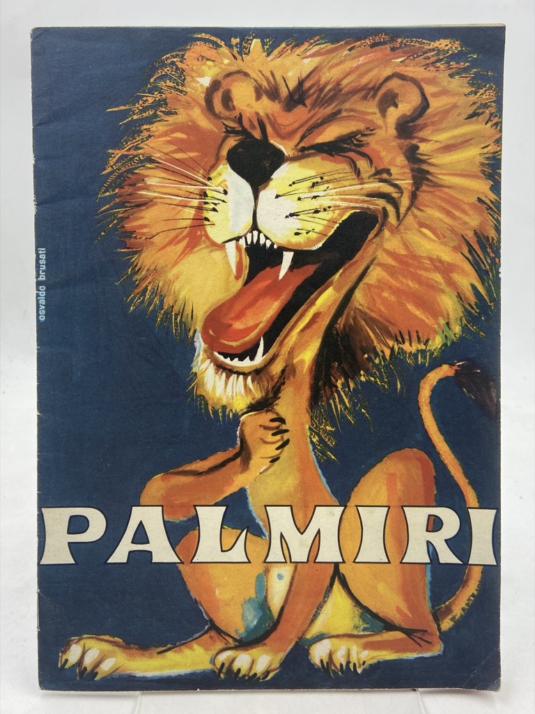 Brochure pubblicitaria CIRCO PALMIRI.