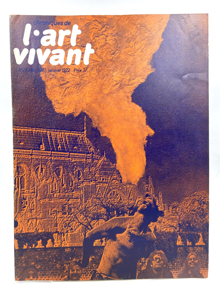 CHRONIQUES DE L’ART VIVANT. N. 26 DECEMBRE 1971 - JANVIER …