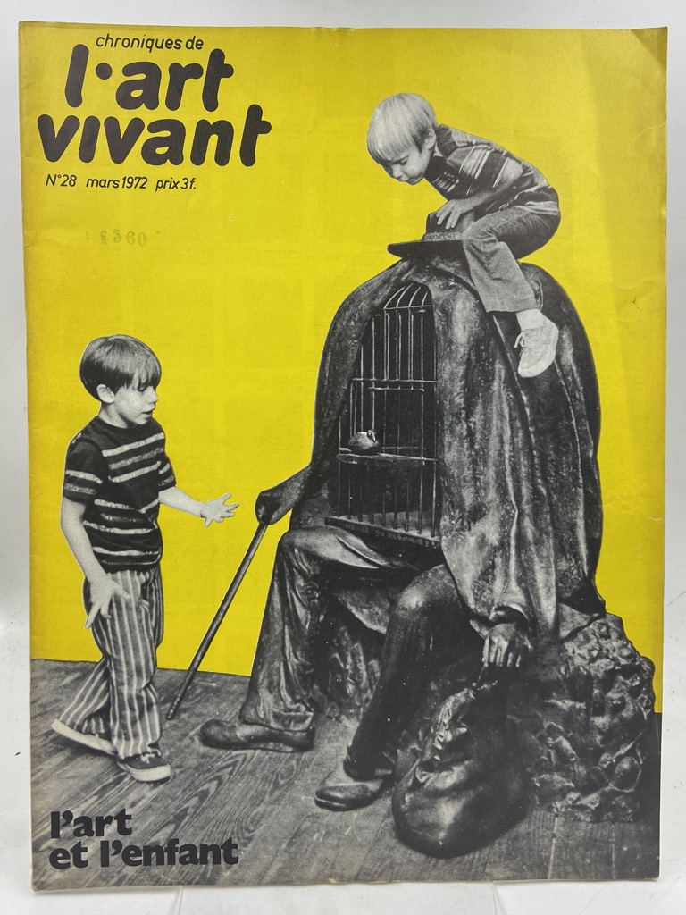 CHRONIQUES DE L’ART VIVANT. N. 28 MARS 1972.