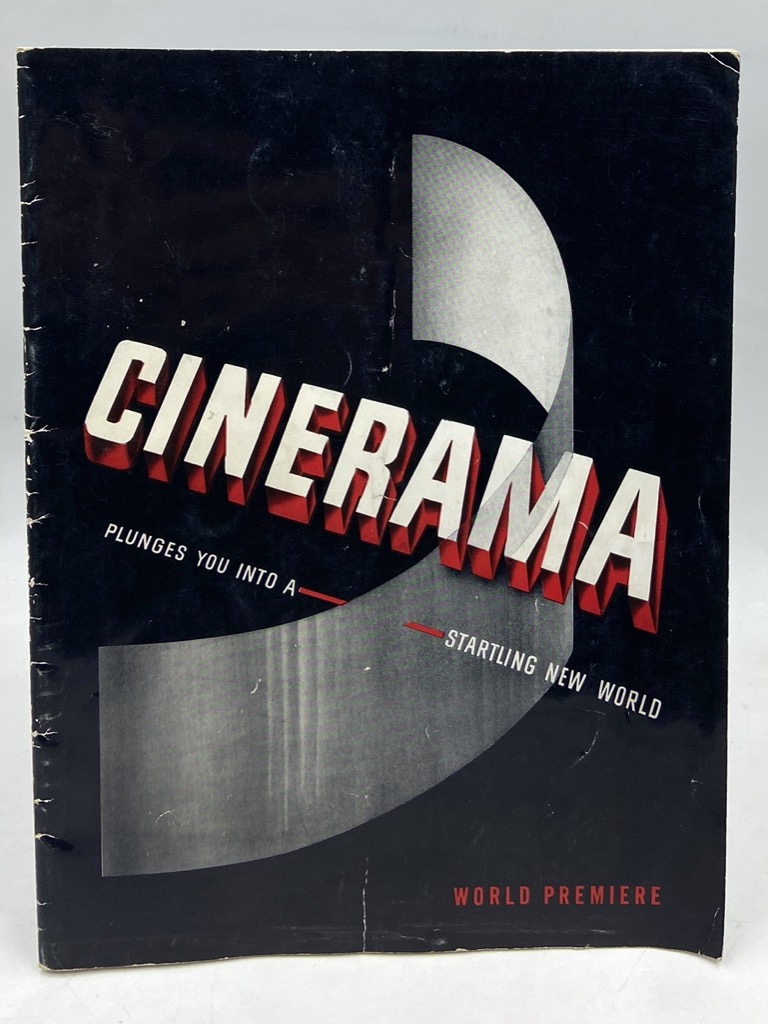 CINERAMA PLUNGES YOU INTO A STARTLING NEW WORLD. WORLD PREMIERE.