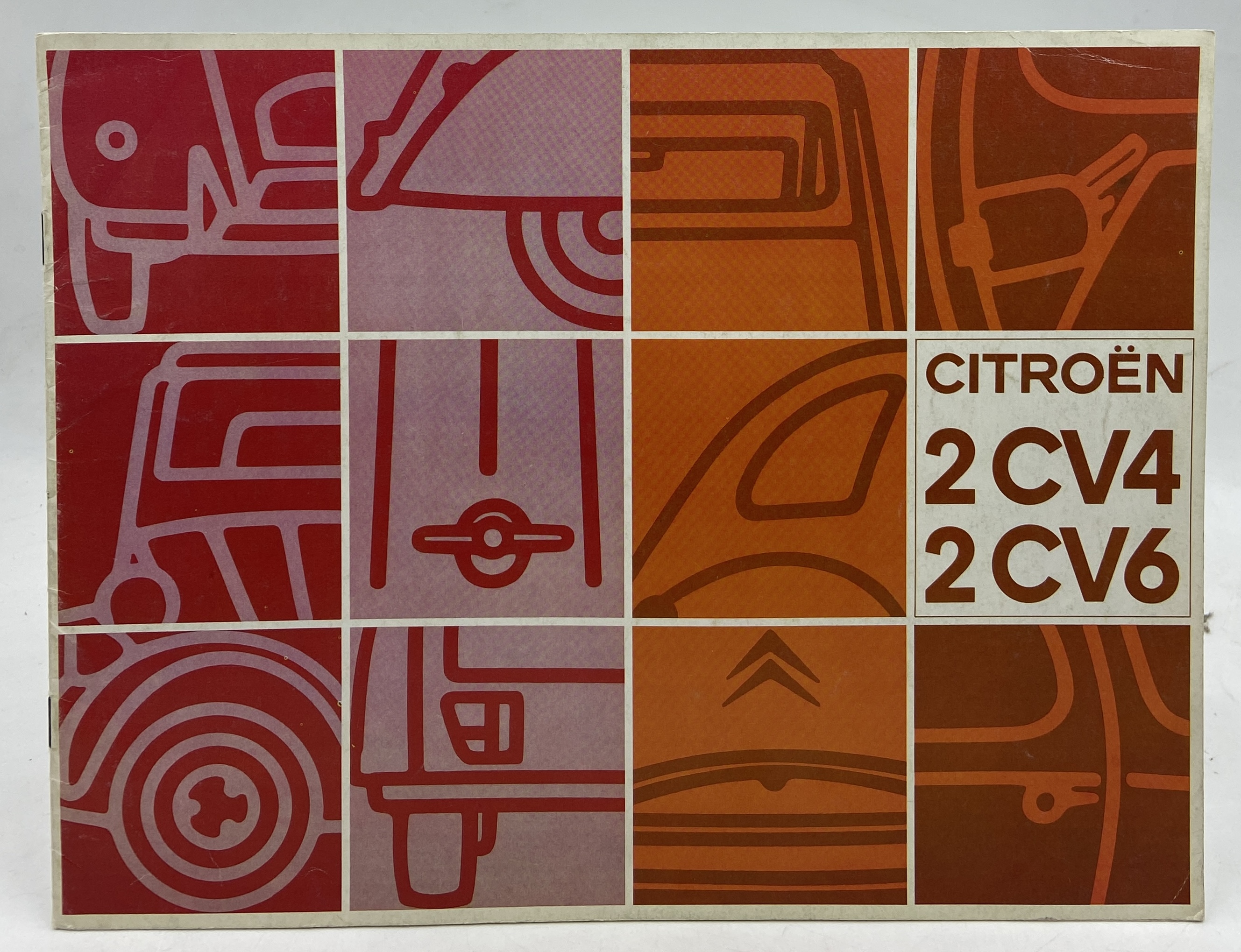 CITROEN 2 CV4 2 CV6. (Brochure pubblicitaria Citroën 2 cavalli, …