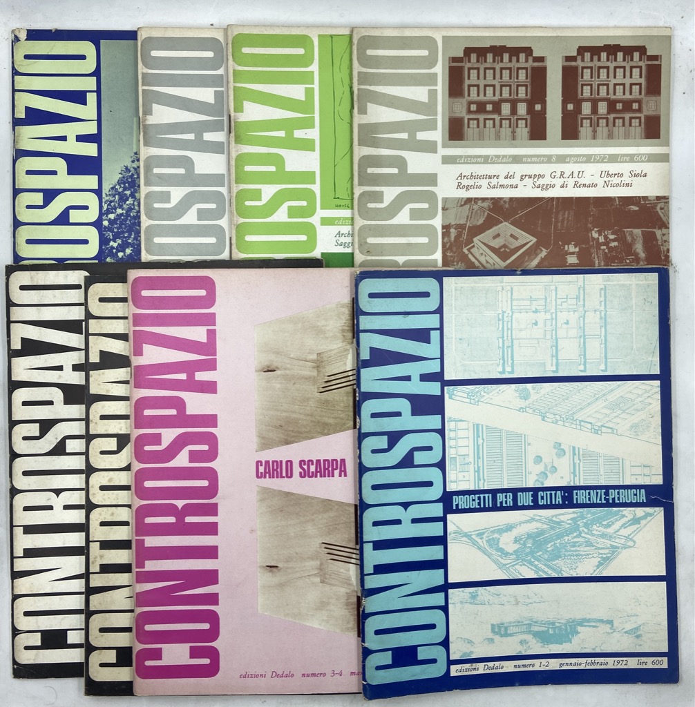 CONTROSPAZIO Mensile di Architettura e Urbanistica. Anno IV 1972 N.1 …