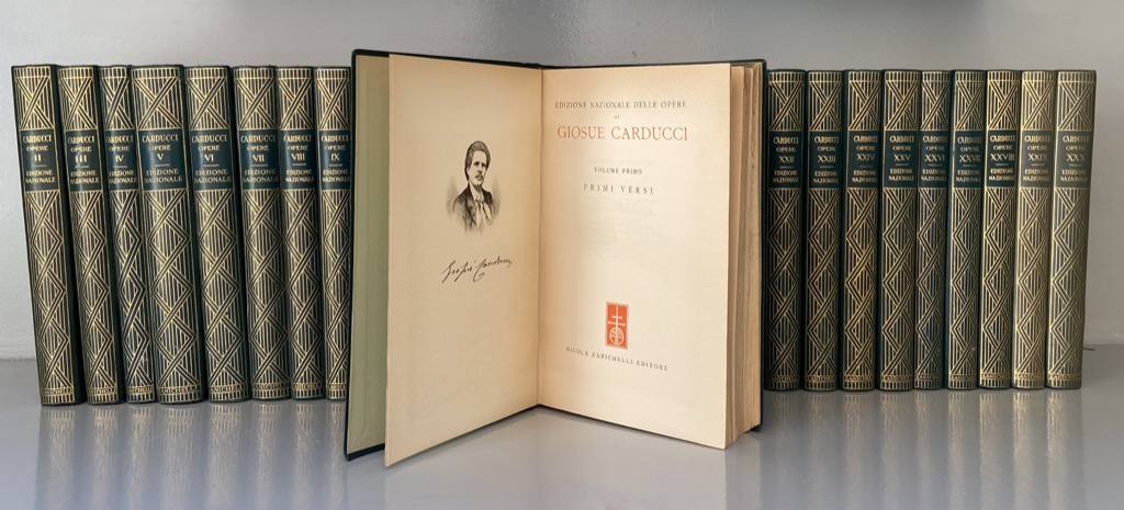 EDIZIONE NAZIONALE DELLE OPERE DI GIOSUE CARDUCCI. VOLUME PRIMO - …