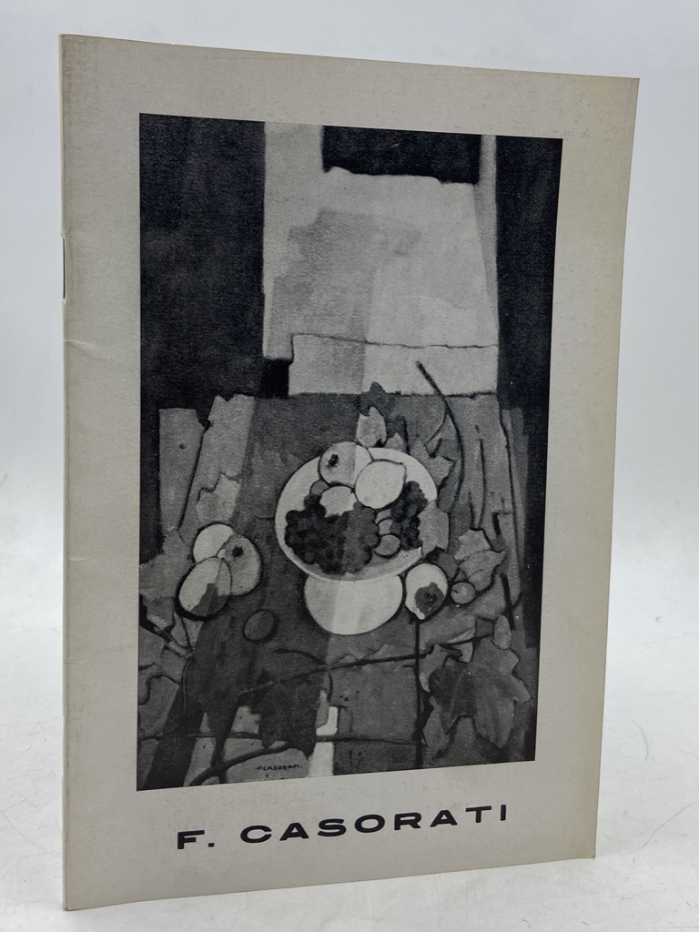 F. CASORATI. [Catalogo GALLERIA LA BUSSOLA]
