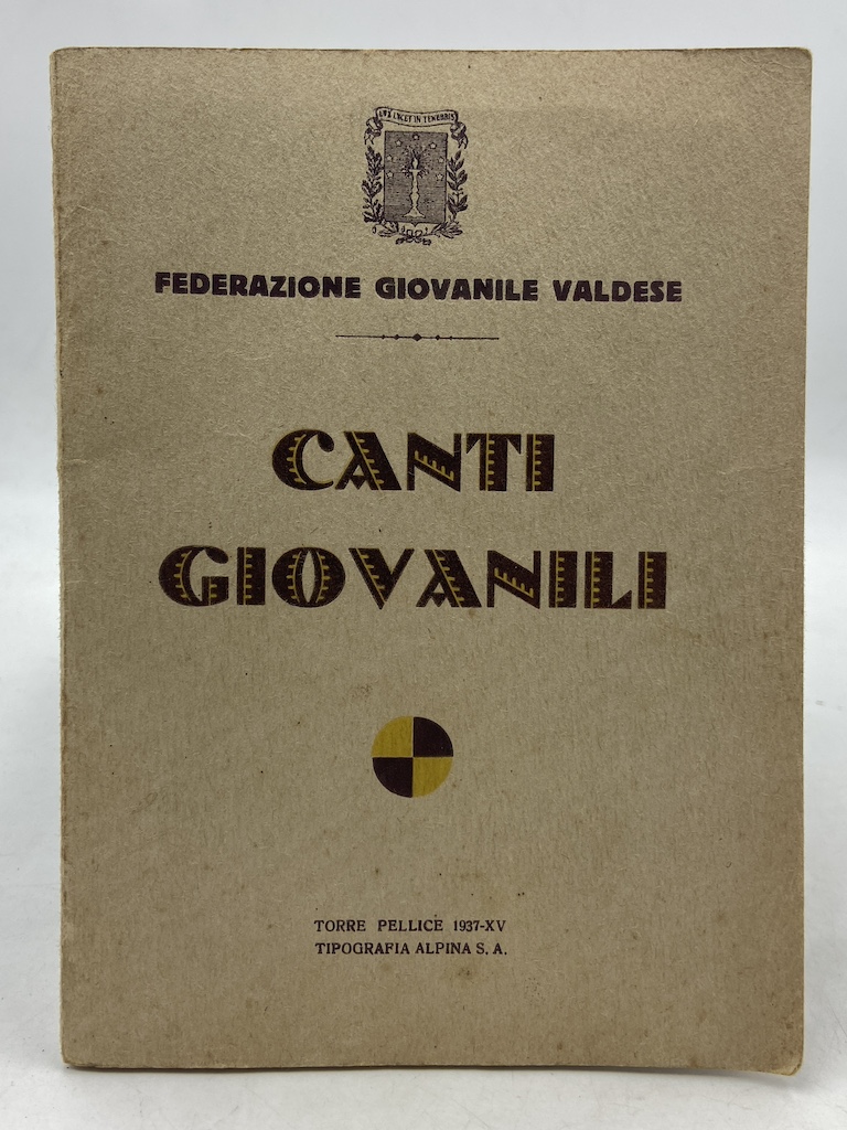 Federazione Giovanile Valdese. Canti Giovanili.