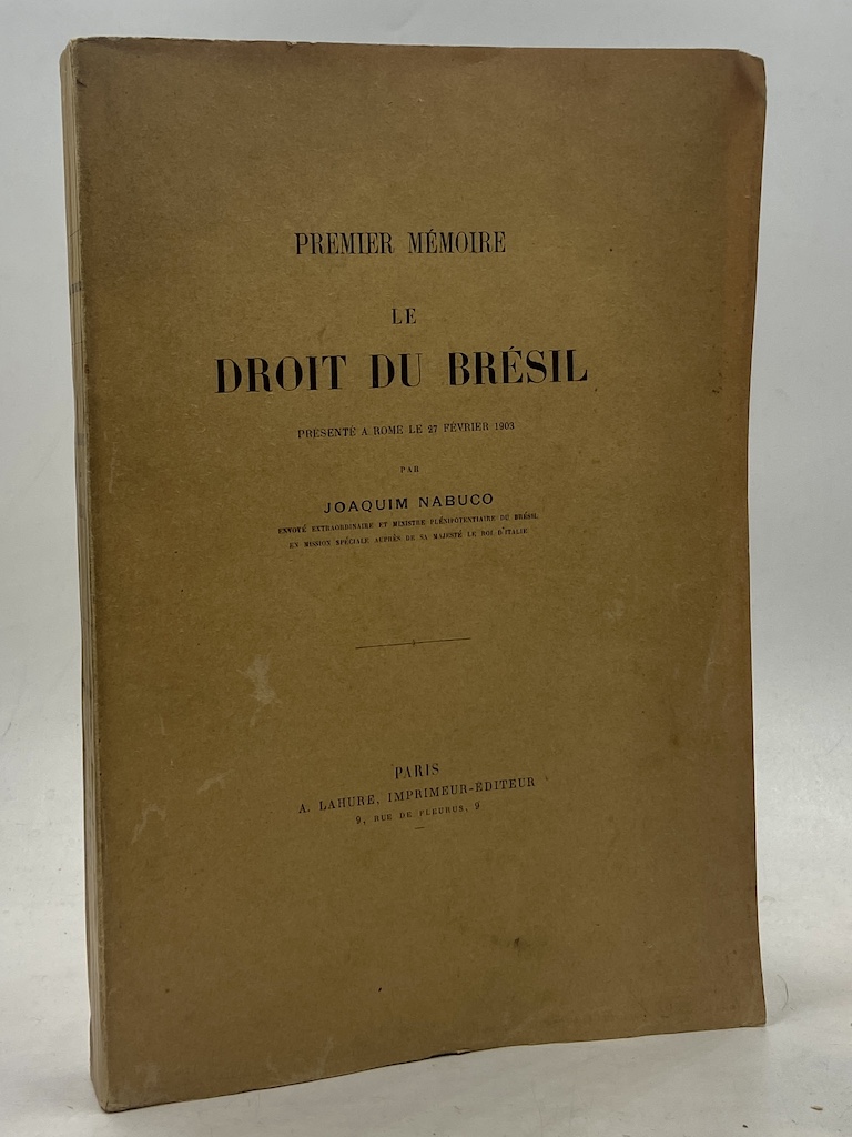 Frontières du Brésil et de la Guyane Anglaise. Question soumise …