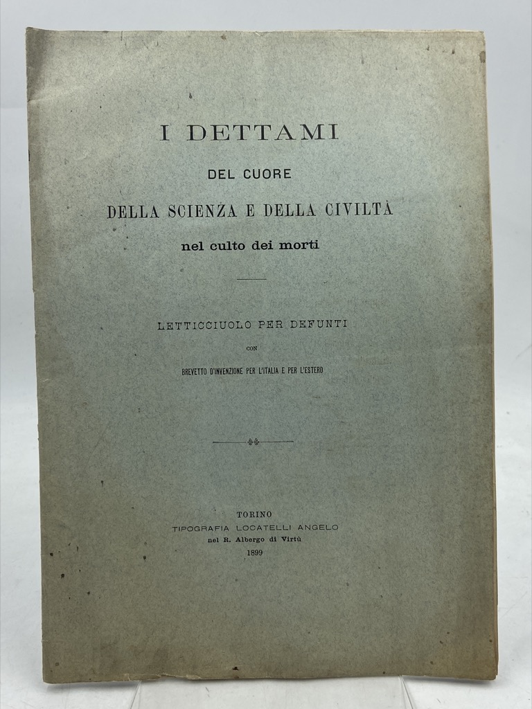 I DETTAMI DEL CUORE DELLA SCIENZA E DELLA CIVILTÀ NEL …