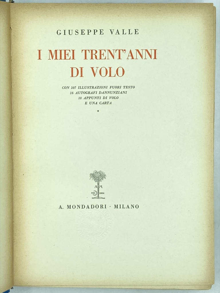 I MIEI TRENT’ANNI DI VOLO.