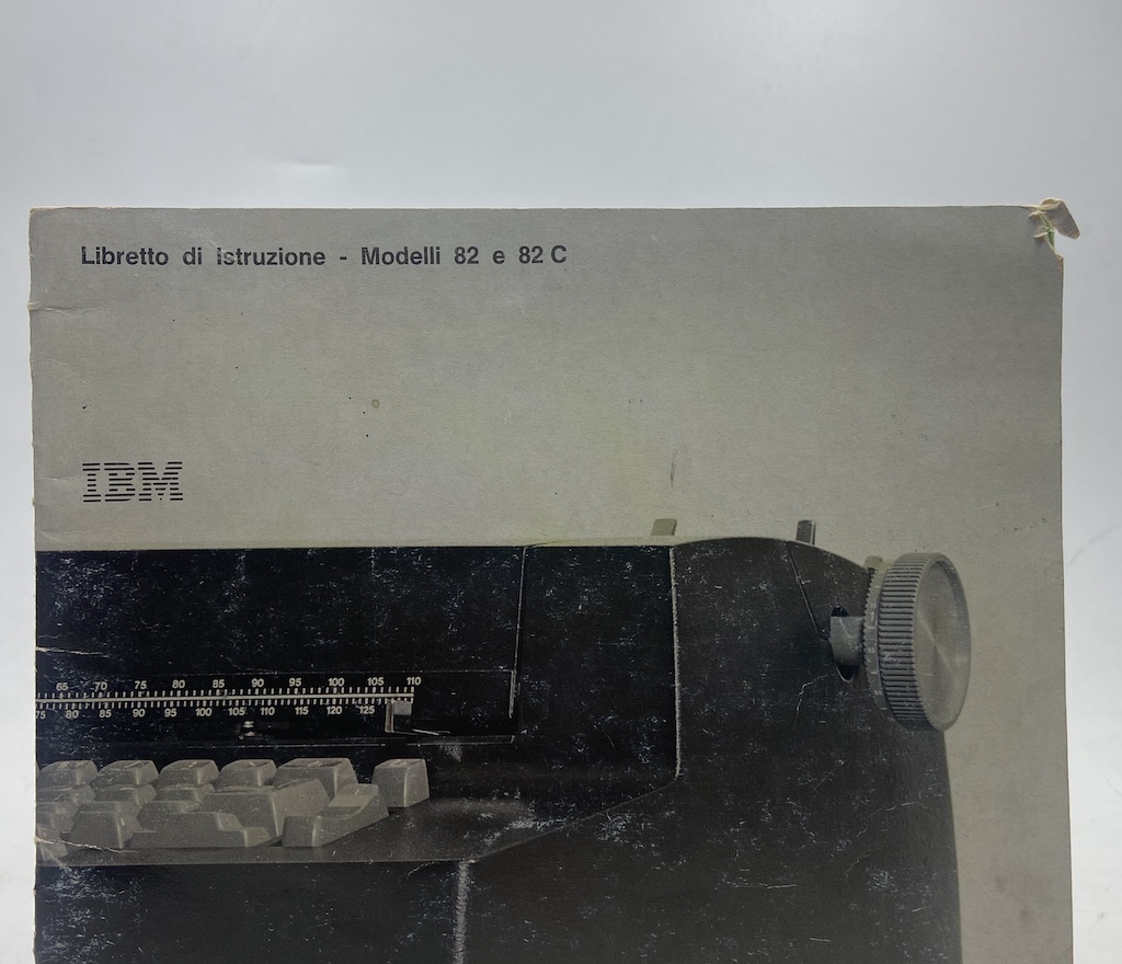 IBM. Libretto di Istruzione. Modelli 82 e 82C.