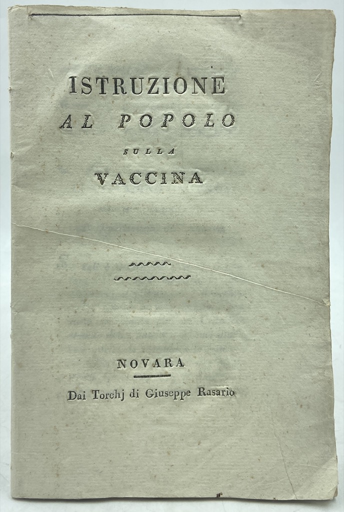 ISTRUZIONE AL POPOLO SULLA VACCINA.